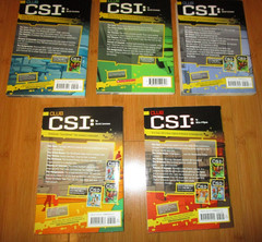 Club CSI Books #1-5 by David Lewman KIDS CRIME SOLVING FORENSICS