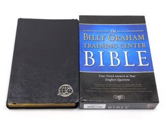 The Billy Graham Training Center Bible NKJV (Leathersoft) Thomas Nelson