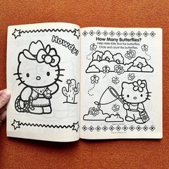 Unused 2011 Sanrio Hello Kitty Coloring & Activity Book Bendon Made In USA