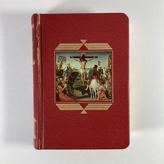 The Life of Christ by Rev. John P. O’Connell 1954 HC Illustrated Red Line Text