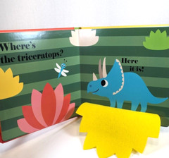 Lot of 4 Nosy Crow Board Books~Where’s Unicorn/T.Rex/Ladybag/Owl