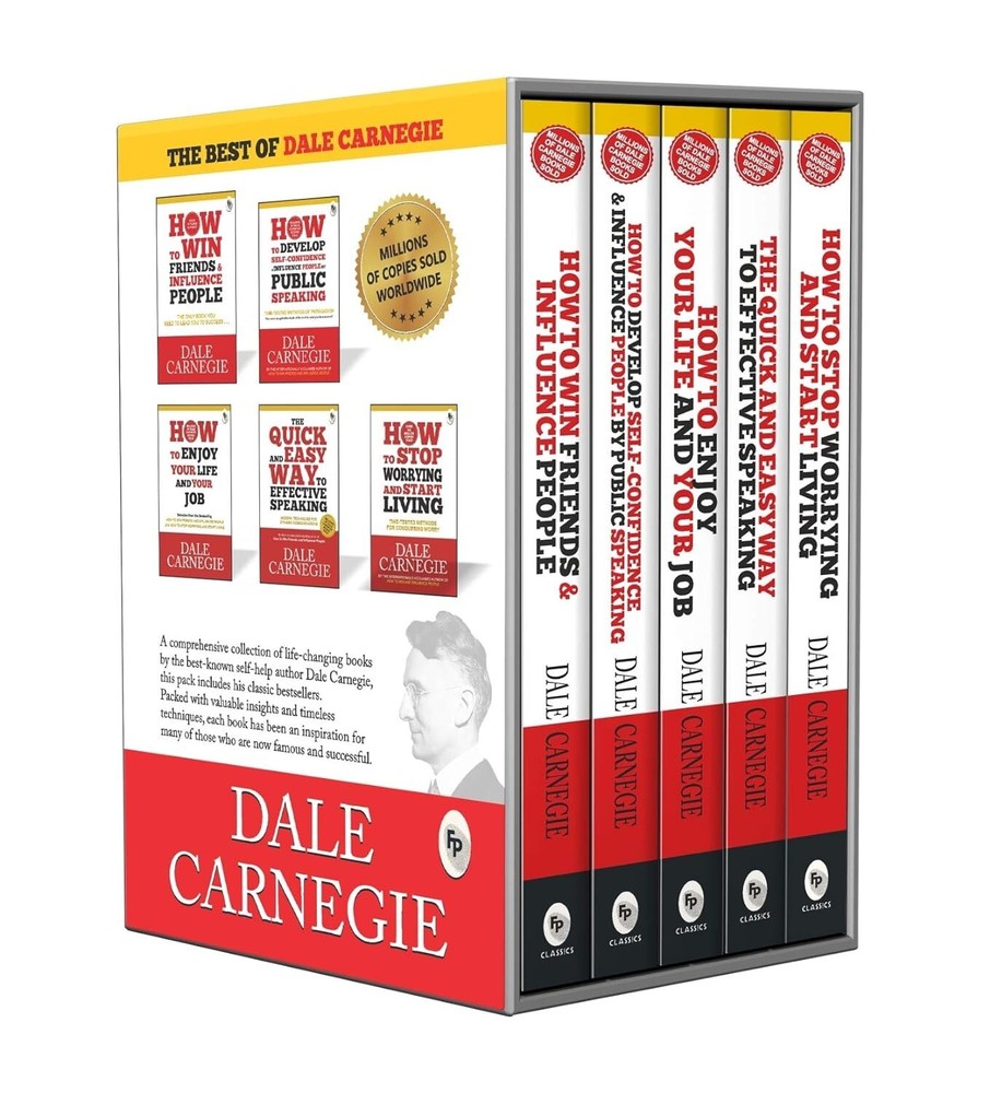 Dale Carnegie Complete 5 Books Collection Box Set NEW 2021 – Brand New