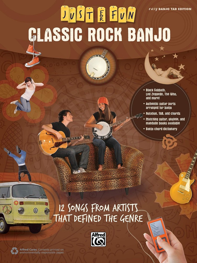 Just for Fun — Classic Rock Banjo: 12 Songs from Artists That Defined the G…