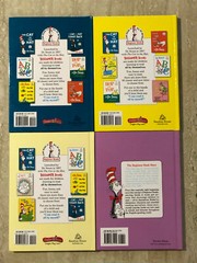 Dr Seuss, Set of 4 Books, The Cat in the Hat & More,9-1/4 X 7, See Description