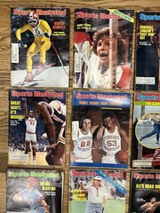 Sports Illustrated Magazines 1976 Muhammad Ali Boxing Baseball Lot Of 14 Vintage