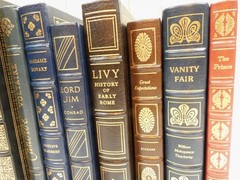9 Easton Press Classic Books ~ Leather Bound Gold Gilt Crisp
