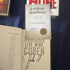 Harlan Coben Book Lot All 1st Editions & Signed Some COAs 9 Books