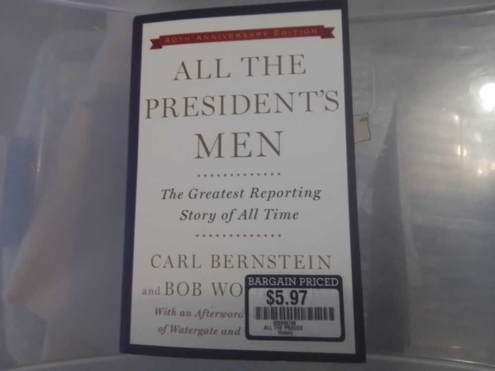All the President’s Men – Paperback By Woodward, Bob – 5