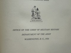 U.S. Army World War II (Green 1950’s HC Book)Technical Services: Medical Dept.
