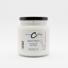 Quiet Time Soy Candle – 18 oz. Apothecary Jar