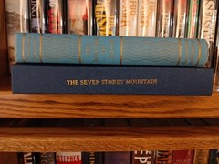 Thomas Merton 2 Books Waters of Siloe & Seven Storey Mountain 1st Print UNREAD