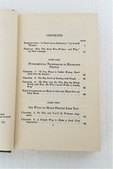 Dale Carnegie Book How To Win Friends & Influence People HB 47th Ed 1936