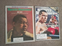 Lot of 25 Vintage BOXING Sports Illustrated Magazines Sugar Ray v Marvin Hagler