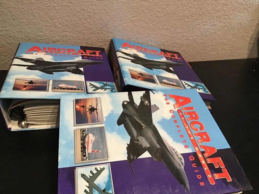 Lot of 2 Aircraft of the World The Complete Guide 334 Pages 1-16