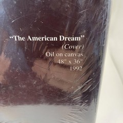 Vintage 1992 The Golden Era American Dream G Harvey Grey House Maroon HC DJ Art
