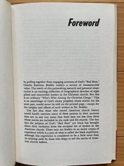 Black History Religion – Baptist Church Preachers – God’s Bad Boys – Signed!
