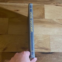 Vintage Gnome Gnotebook Hard Bound Book With Lined Pages Journal Avenel Books
