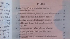 Worship the Only True God” 2002. 192 pages. Paperback Watchtower SPANISH