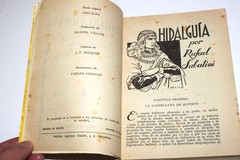 Hidalguia por Rafael Sabatini : Novelas Famosas No. 37 Molino (España 1950)
