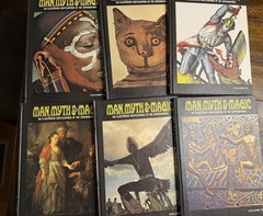 Man Myth & Magic 24 Volume Complete Set Illustrated Encyclopedia Supernatural