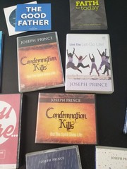 Lot 60 + Faith Teaching CD’S & DVD’s Joseph Prince Joel Osteen Joyce Meyer Books