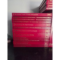48 Handyman Club America DIY Home Improvement Woodworking Hardcover Books
