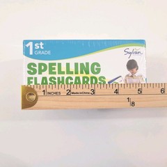 NEW First Grade Spelling Flashcards Sylvan Learning 2011 Random House Sealed Box