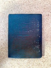 Shorts stories Olive Schreiner Green Miniature Little Leather Library Book 1920s