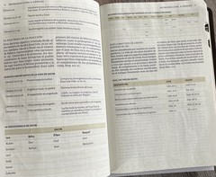 Biblia tematica RVR 1960 de Estudio, Marrón OscuroPiel Fabricada indice