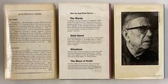 3 hardcover 1st editions by Jean Paul Satre SITUATIONS, COMMUNIST & PEACE, LIFE