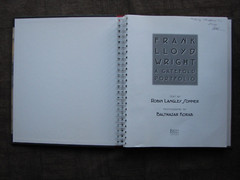 FRANK LLOYD WRIGHT 32 Pages of Gatefold Pull-Outs with 16 Full Color Renderings
