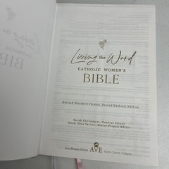 Living the Word Catholic Women’s Study Bible RSV2CE:Full-Color Single Column HC