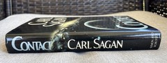 Contact by Carl Sagan 1985 Hardcover First Edition First Printing Novel Book HC