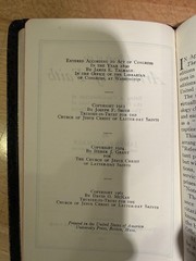 1961 Articles of Faith 1st Printing Black Leather Pocket Ed Talmage LDS Used