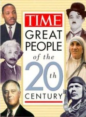 Great People of the 20th Century – Hardcover By The Editors of TIME – VERY GOOD
