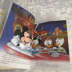 Vintage 1997 A Little Golden Book Mickey’s Walt Disney World Adventure Excellent