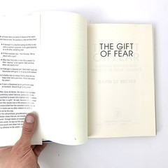 Gift of Fear Survival Signals Gavin De Becker Safety Crime Psychology HC Book