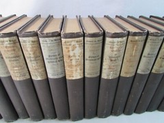 Honore de Balzac 20 Volumes 1899 Antique Distressed Décor Book Set
