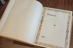 The Holy Bible LARGE Family Peace of Mind Edition 1960
