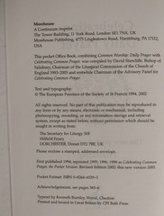 Celebrating Daily Prayer: A Version of Common Worship Daily Prayer, 2005, HB, VG