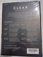 Baronfig Clear Habit Journal Book Sealed Box Black Flagship James Clear NIP NEW