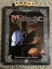 Midnight Epic Fantasy In An Age of Shadow d20 System Roleplaying Hardcover