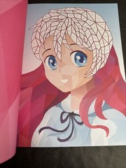 Kaleidoscope Sticker Mosaics Manga Puzzle Art Poster Book Activity Craft NEW