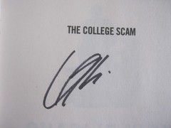 THE COLLEGE SCAM by CHARLIE KIRK HCDJ 1st / 1st SIGNED