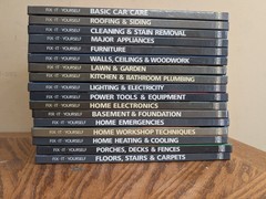 LOT OF 17 – Time-Life Books Fix it Yourself Hardcover House Repairs Maintenance