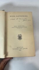 Wool-Gathering [Hardcover] Gail Hamilton 1867