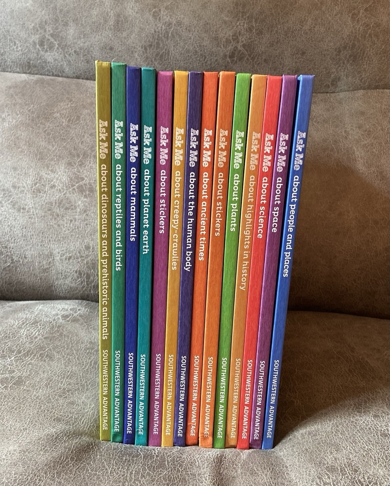 Ask Me Series Book Set Lot of 14 Hardcover Southwestern Advantage Varied Titles