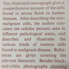 Vintage Medical Book Cancer Pathology Cytology of Effusions Spriggs Color Plates
