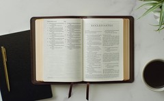 ESV Heirloom Bible – Alpha Edition (Goatskin Leather / Black) – Brand New!