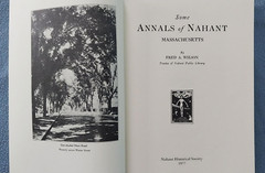 1977 Nahant, Massachusetts history REPRINT OF 1928 BOOK Essex County 400+pages!